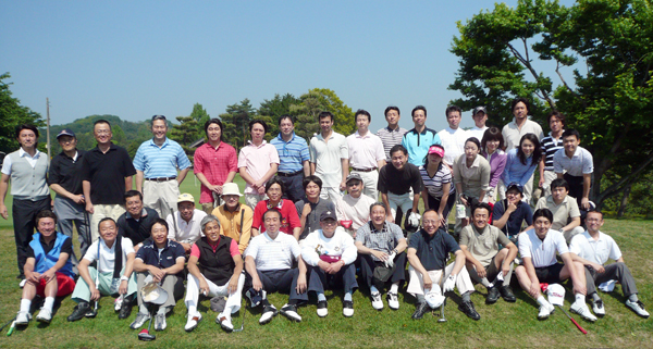 ２００８春季ゴルフ会の写真