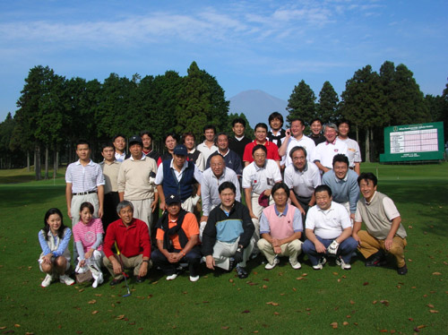 ２００６秋季ゴルフ会の写真