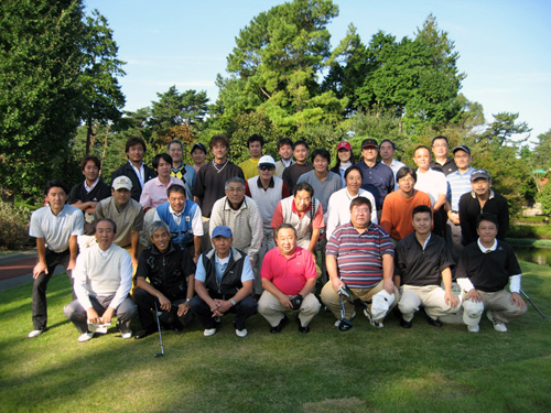 ２００７秋季ゴルフ会の写真