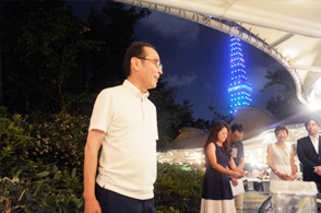港志会暑気払い　写真